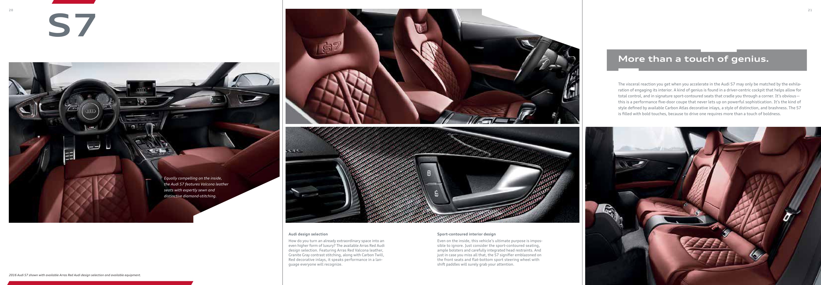2016 Audi A7 Brochure Page 25